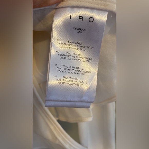 IRO white blouse - Picture 7 of 14